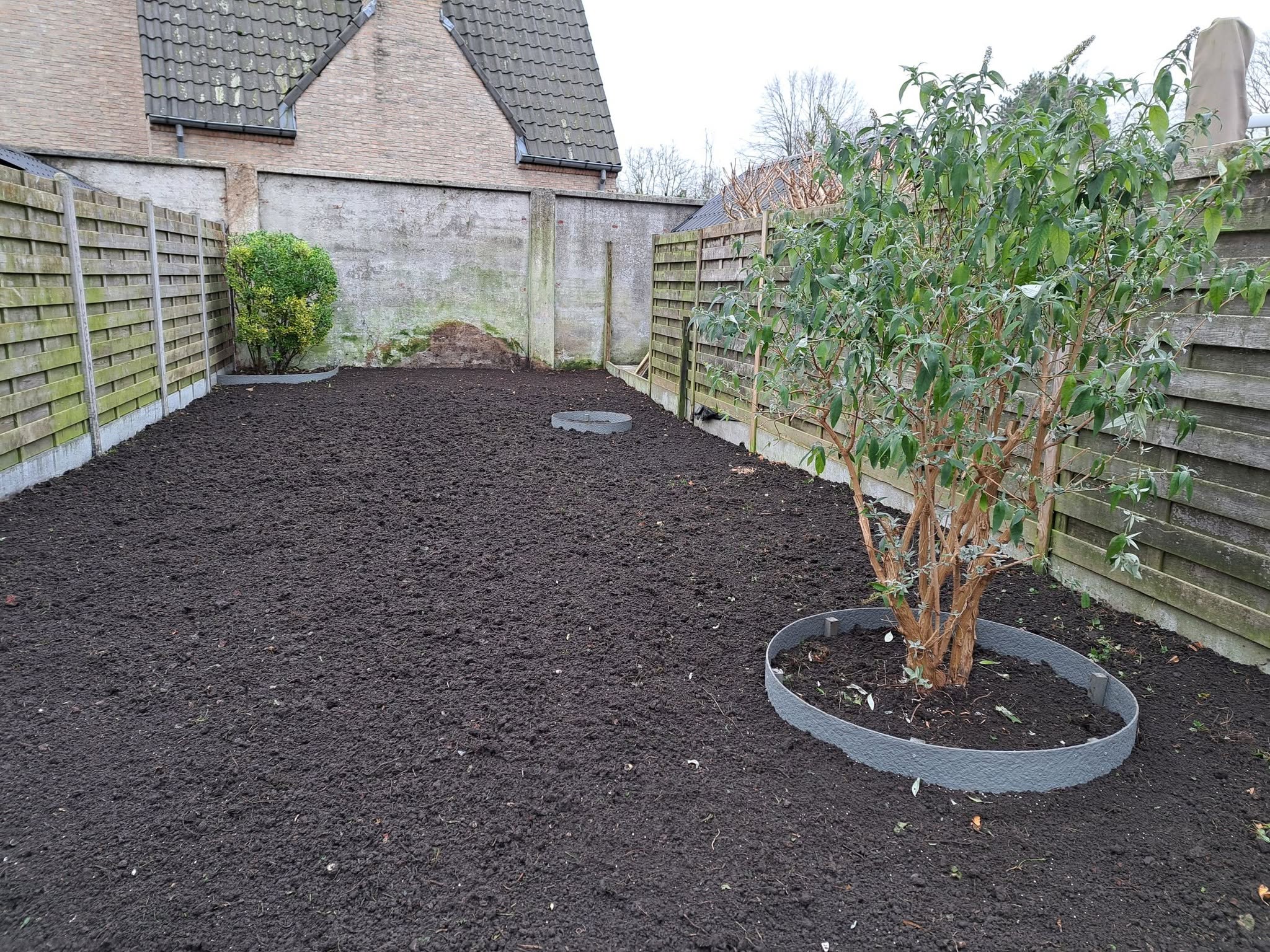 Border voorbereid